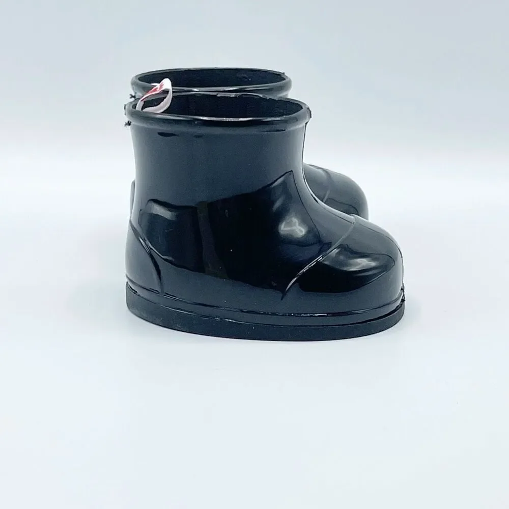 Build A Bear black rain boots